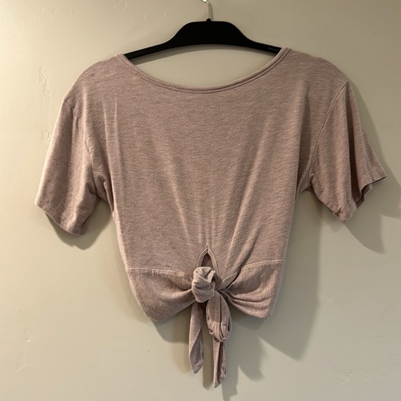 Victoria’s Secret faded purple XS wrap athleisure top. - Picture 2 of 2